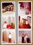 Church School workers had a good time at Mrs White's. Christmas 1966 at North United Methodist Church. 2 tatting cousins Bobbie Baldwin and I (Vonnie). Our 6th grader Jess and Mrs Stump. Alan in new 6122 basement. Christmas season with David Manning.