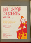 Clowes Hall - Lolli-Pop Concert program 1969