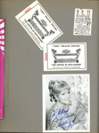 Starlight Musicals Debbie Reynolds - ticket, autographed photo. 500 track tour tickets.