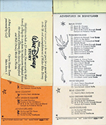 Disneyland ticket books - listing of available rides in 1973
