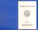 NAFI Change of Command program - Heerwagen to Haggquist
