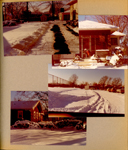 6122 snow. Fence and cars (unknown location) snow.