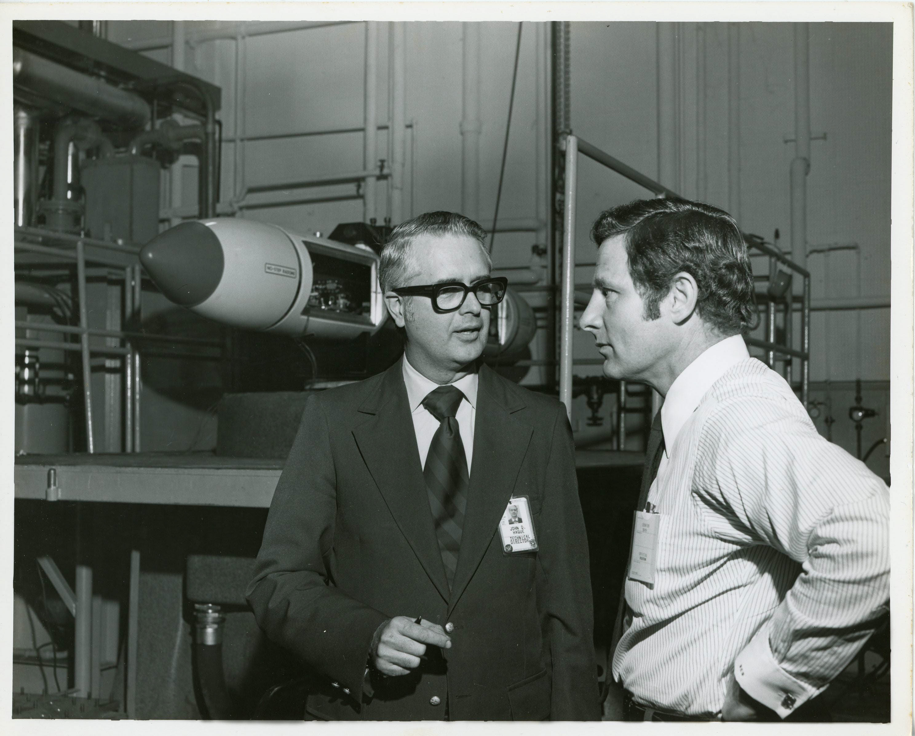 NAFI photo - Senator Bayh tour with John D Hague