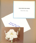 BRHS National Honor Society invitation and napkin.
