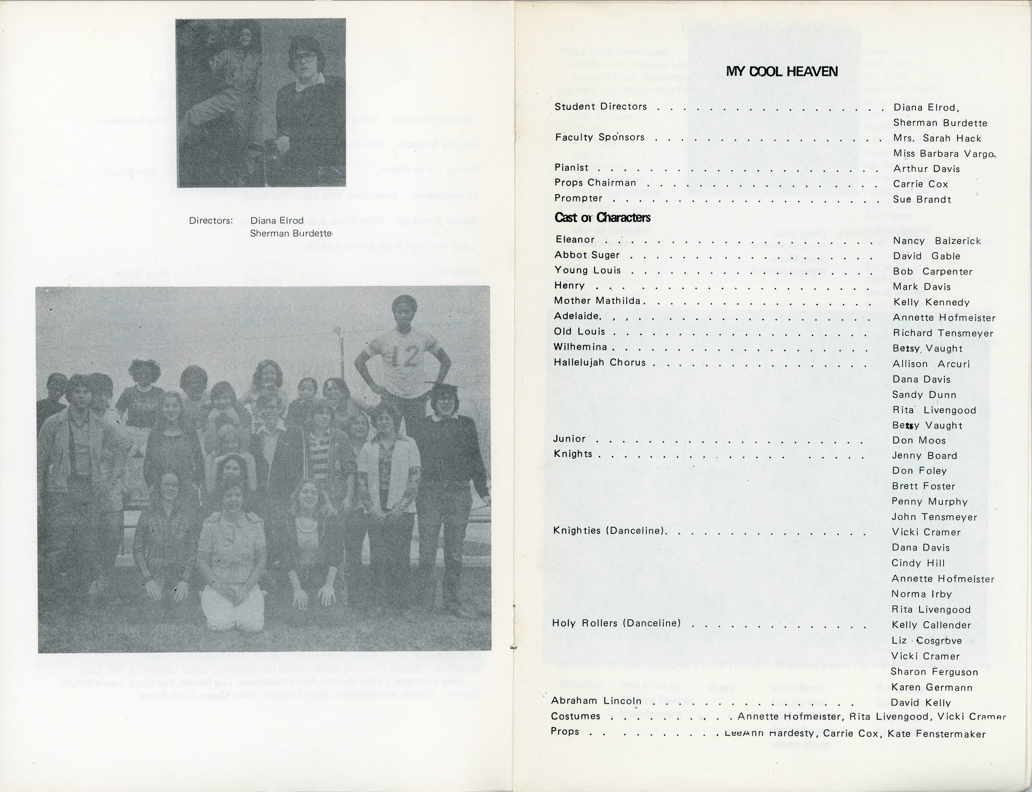 BRHS Ripples 1977 program - My Cool Heaven