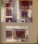 6122 garages - extending north garage to be flush with 2-car garage. Two printing presses in garage.