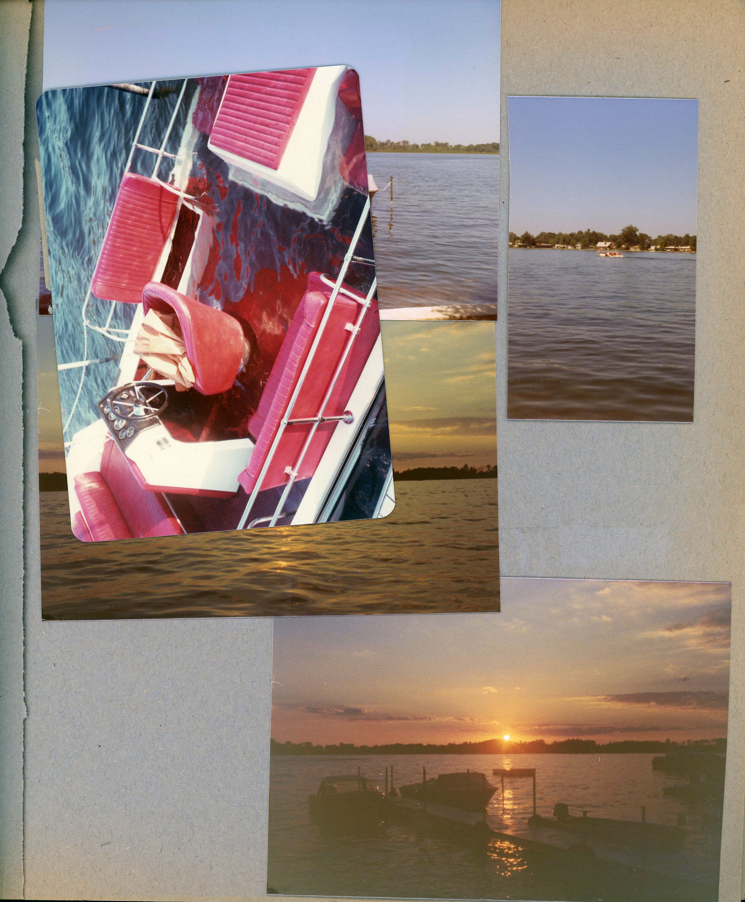 Wawasee - Sylvan sank. Sunset.