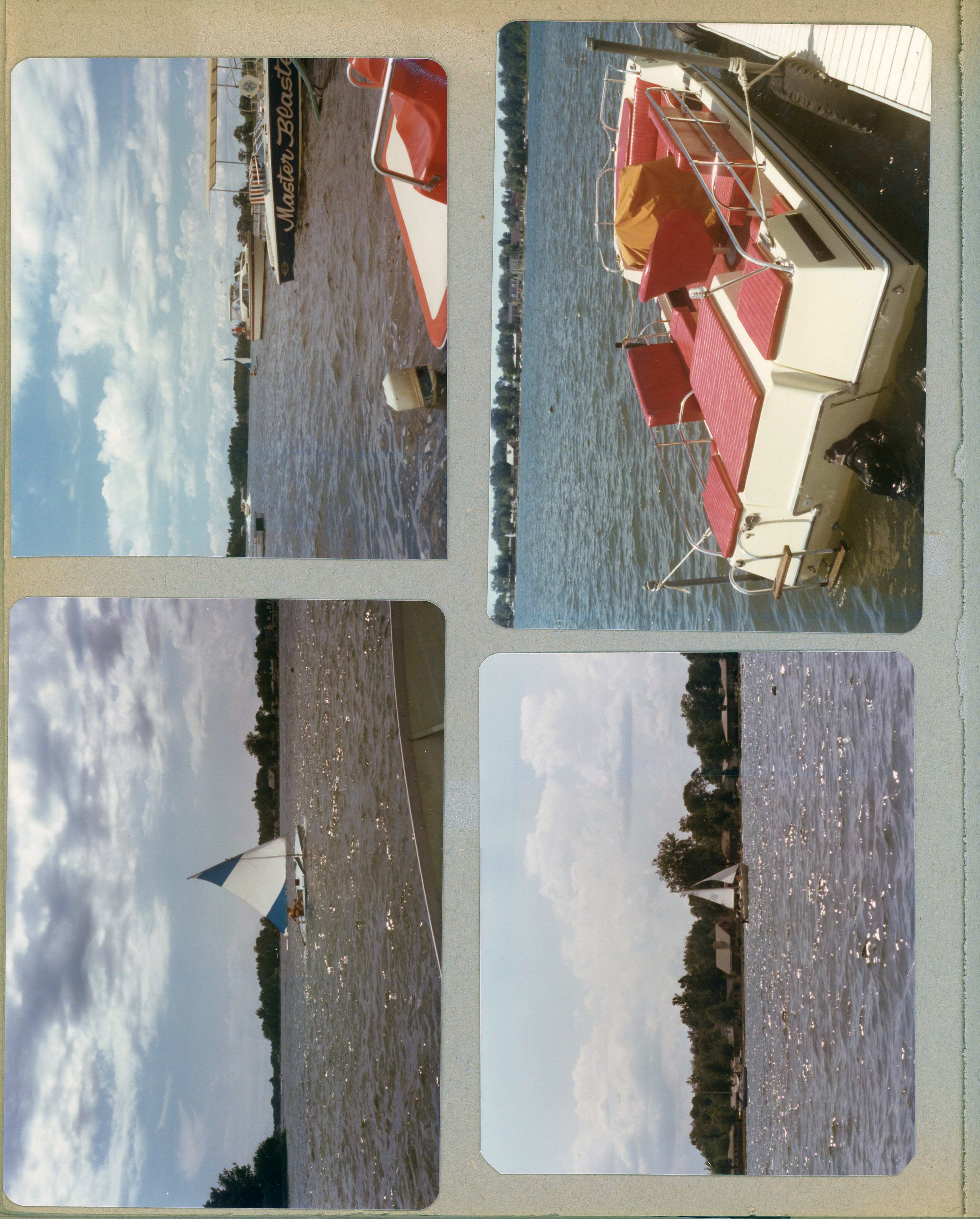 Wawasee - Lugar sailboat and Sylvan floats again.