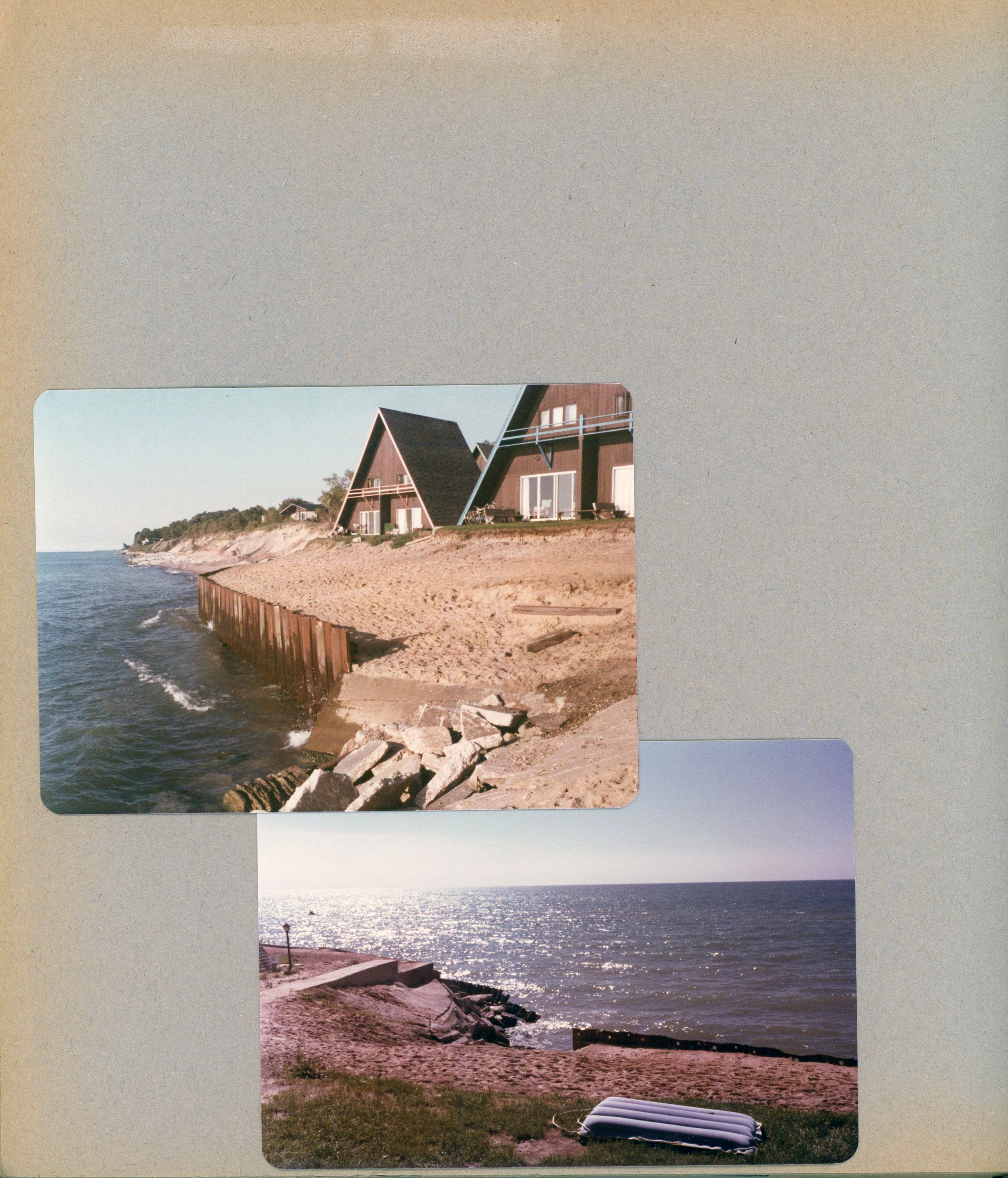 Chalet on the Lake - Stevensville, MI - Our chalet, retaining wall.