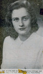 Rosemary wedding photo in newspaper