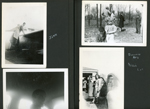 John climbing on airplane. Dorothy and Bill's lot (Waldron) - Rosemary.