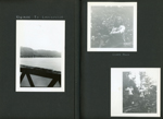 Clifty Falls 1947 - bridge to Louisville. Rosemary.
