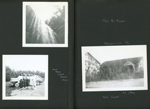 Clifty Falls 1947 - falls. Hank, Doris, Letsie (Rosemary), Penny, Mary. Trip to Texas. Ted's Court - 1st stop.