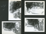 Russie and Joyce wedding - John decorating car.