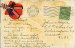 Cac Messersmith postcard to Johnnie Hague RR #14 Box 578 Indpls 44.