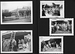 Easter - April 9, 1050, Standard Grocery fire - 3839 N Illinois. David Letsinger. 1949 Draper Reunion - group on porch - includes Warren, Marjorie, Helen, Curt, Vonnie, Arthur..