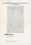 loose items - New Union Chapel Church - proposed first unit - floor plan