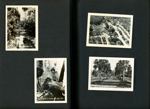 tiny travel souvenir cards - Silver Springs, Fla. aerial.