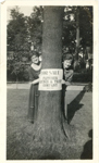 Edith Hague and Helen Dawson - Fletcher Trust For Sale sign