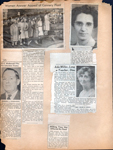 newspaper clipping - Herbert Wadsworth candidate for trustee. newspaper clipping - Broad Ripple Auxiliary assist cannery. newspaper clipping - Elijah Dawson son Robert to wed Nina Everett. newspaper clipping - Teacher Ada Miler obit. newspaper clipping - milking time not affected by New Albany flood.