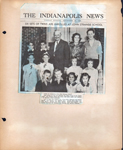 newspaper clipping - 1938 6 sets of twins enrolled - John B Hessong - John Strange