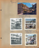 Feb 1962 - Florida pictures. Postcard - Southwind Motel - Clearwater Beach, Fla. Our apt - lower left.  Helen. Adeline Ferguson, Mabel Roberts, Kathryn Parmer (land lady), Helen Hague. Girstle, Harold, Adeline Ferguson, Girstle, Mabel Roberts.