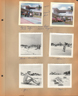 1962 Clearwater Beach - Harold Ferguson, Mabel Roberts, Girstle Hague, Adeline Ferguson. Beach - Clearwater. Helen, Glen, Pat