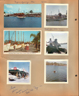 1962 - Tarpon Springs, Fla. Boat we were on. Postcard - The sponge fleet at Tarpon Springs. Girstle, Helen, Mabel + Adeline took this trip