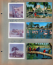 1962 Busch Gardens - Tampa Fla. Escalator from Gardens to brewery. Admission free. Postcards - Busch Gardens - Hospitality House. Flamingos. Parrots.