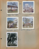 1962 - Wilson's home - Ft Myers Fla - Gladys, Helen, Hall(?). Girstle with rack of fish. Hall Wilson, Grover Parr and landlord. Ft Myers Fla - Gardens next door to Parrs. Gladys, Modessa, Helen, Hall, Grover.