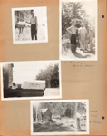 Yakima, Washington - John Hague's house Route 5 - John D at mailbox. 2 John Hagues. Deer and John D at Mt Rainer.