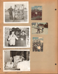 Girstle with rack of fish. Rosemary and Edith Spaulding. 8815 Helen and Nora Dawson on hospital bed 1967. Girstle in tall corn field. With large limb that looks like a gator, Helen and Susan (Barns behind).