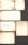 loose photos - Jennies baby 1970. Glen's kitchen window - cat. Christmas card - Dec 1962 - Spauldings. John Hague James, Amy Lynn Allison, Jennie Allison. Mary Helen baby picture. Birthday - Ed, Karen, Helen, Alan.