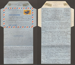 Letter to Edith from Karen in France.