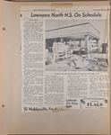 newspaper clipping - Lawrence North HS on Schedule