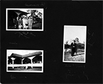 Connersville, Ind. / Agnes Harper, Helen, Jo Wittson / Reunion / Helen / Nitha + Lowell at Zionsville, Ind. / Time to laugh. _____ (?)