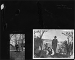 John Ringer, father Nora Dawson - Martinsburg, W. Va. (photo missing) / Grandpa (photo missing) / Dad + Helen / Grandpa Ringer (John Ellsworth) + Bill Clohan