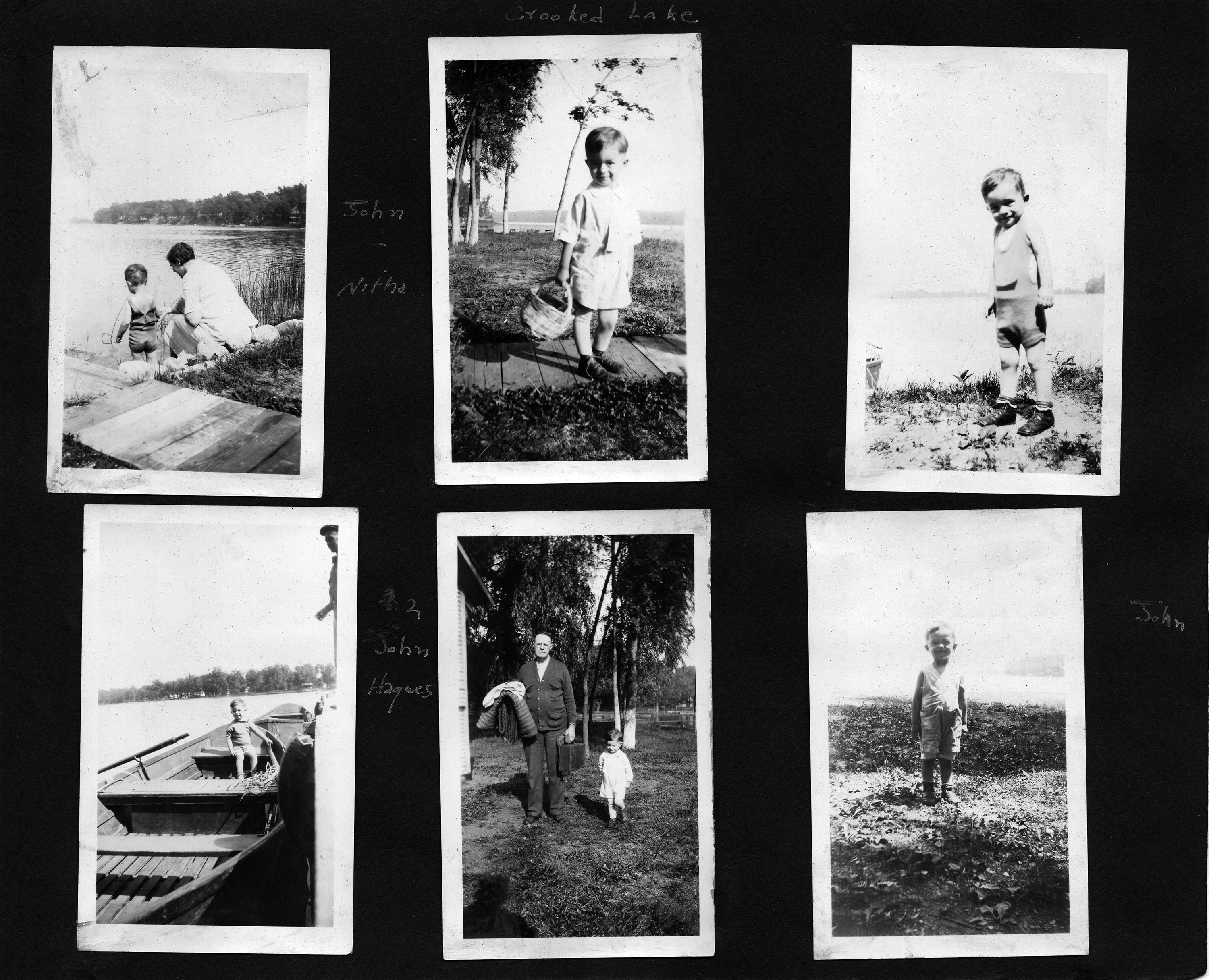 Crooked Lake / John+ Nitha / 2 John Hagues - John D and his grandfather John E / John