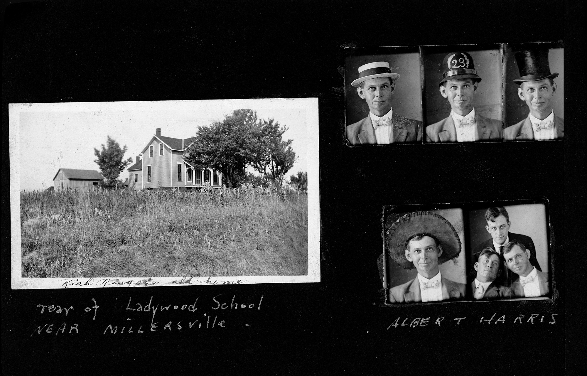Kiah Ringer's old home - rear of Ladywood School near Millersville / Albert Harris