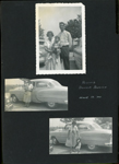 Bedford Draper Reunion - Susan, Rosemary and John by car. 