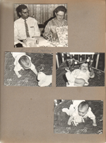 Bill (smoking a pipe!) and Helen. Cindy