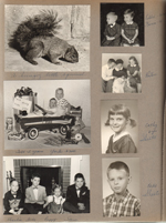 Christmas card pictures - Tobe and York. Charlie, Jim, Peggy and Steve. Eddie and Karen. Porters. Cathy Sheets. Eddie Sheets