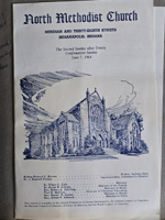 North United Methodist Church bulletin - June 7, 1964