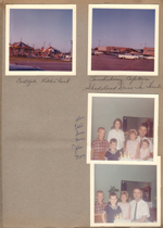 Eastgate Kiddieland. Eastgate Mall - Sam's Subway cafeteria. 6122 dining room - Eddie, Alan, Susan, Karen, John, Mary.