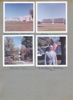 Butler - Clowes Hall. Library. Carillon Tower. Pop Pop (Girstle) Hague's birthday - front yard 8815.
