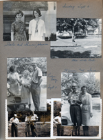 Sheila and Sharon Johnson. Alan at Broadway Park. Labor Day Alan, Sara, Vonnie and Warren.