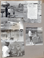 Indianapolis Children's Zoo - John, Susan and Alan. Penguins. Feeding goats