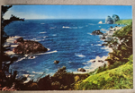postcard 602G - Shores of the Pacific