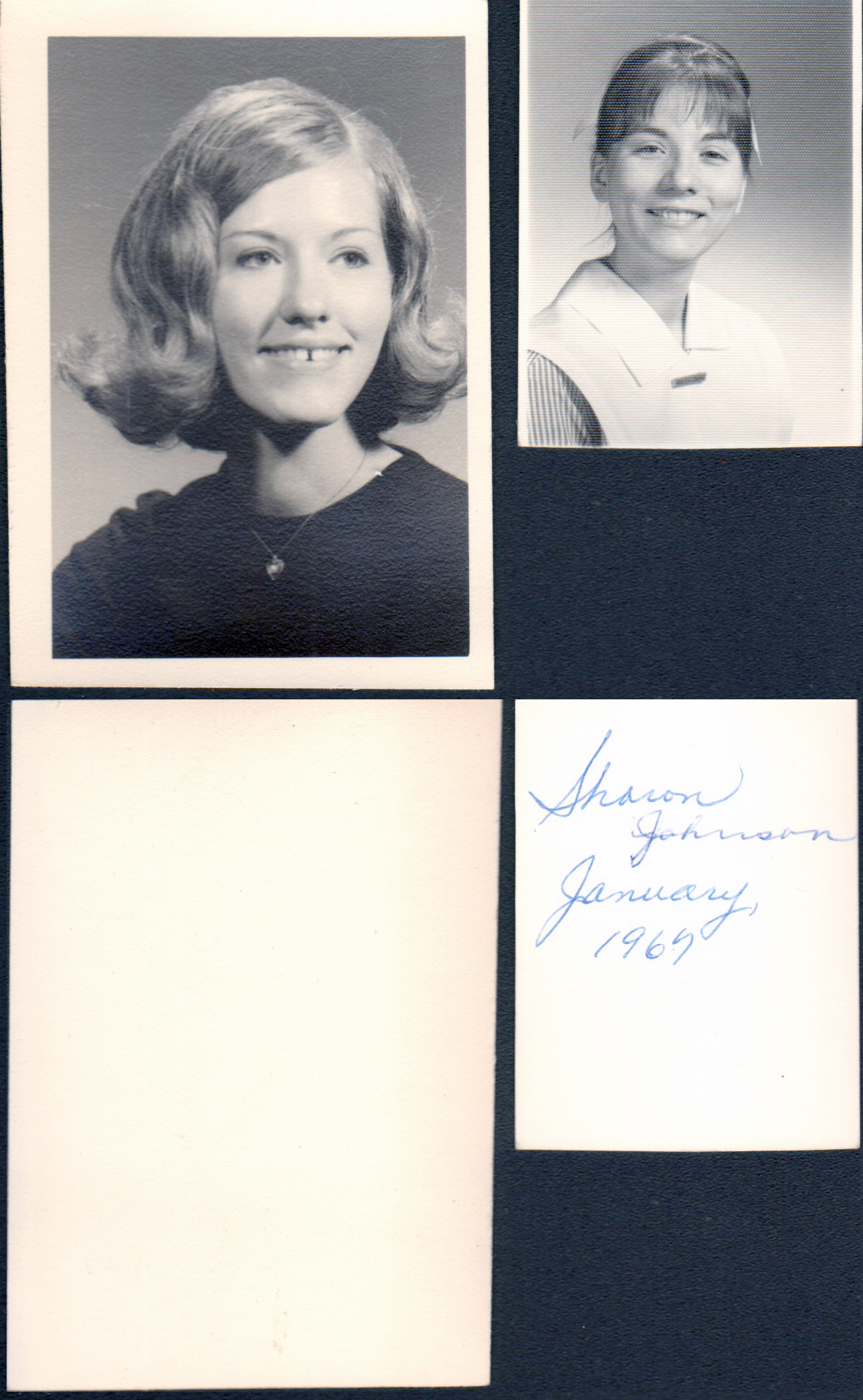 portraits - Sharon Johnson January 1967