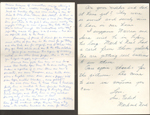 Letters from Mildred and Sue, Elbert, Mark and Neal.